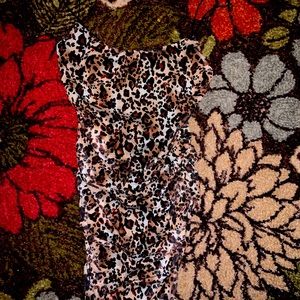 XS Fashion Nova dress - Cheetah design